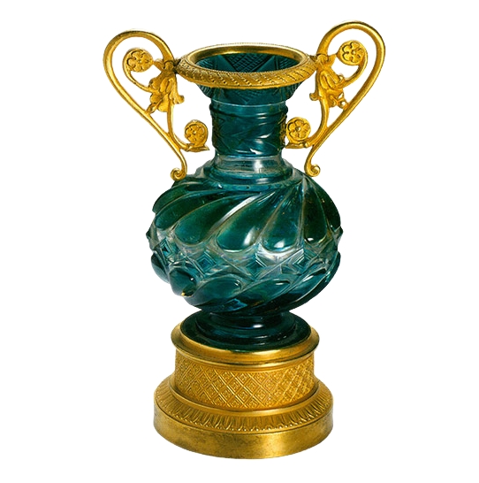 VASE Designed by C. I. Rossi. Imperial Glass Factory, 1810