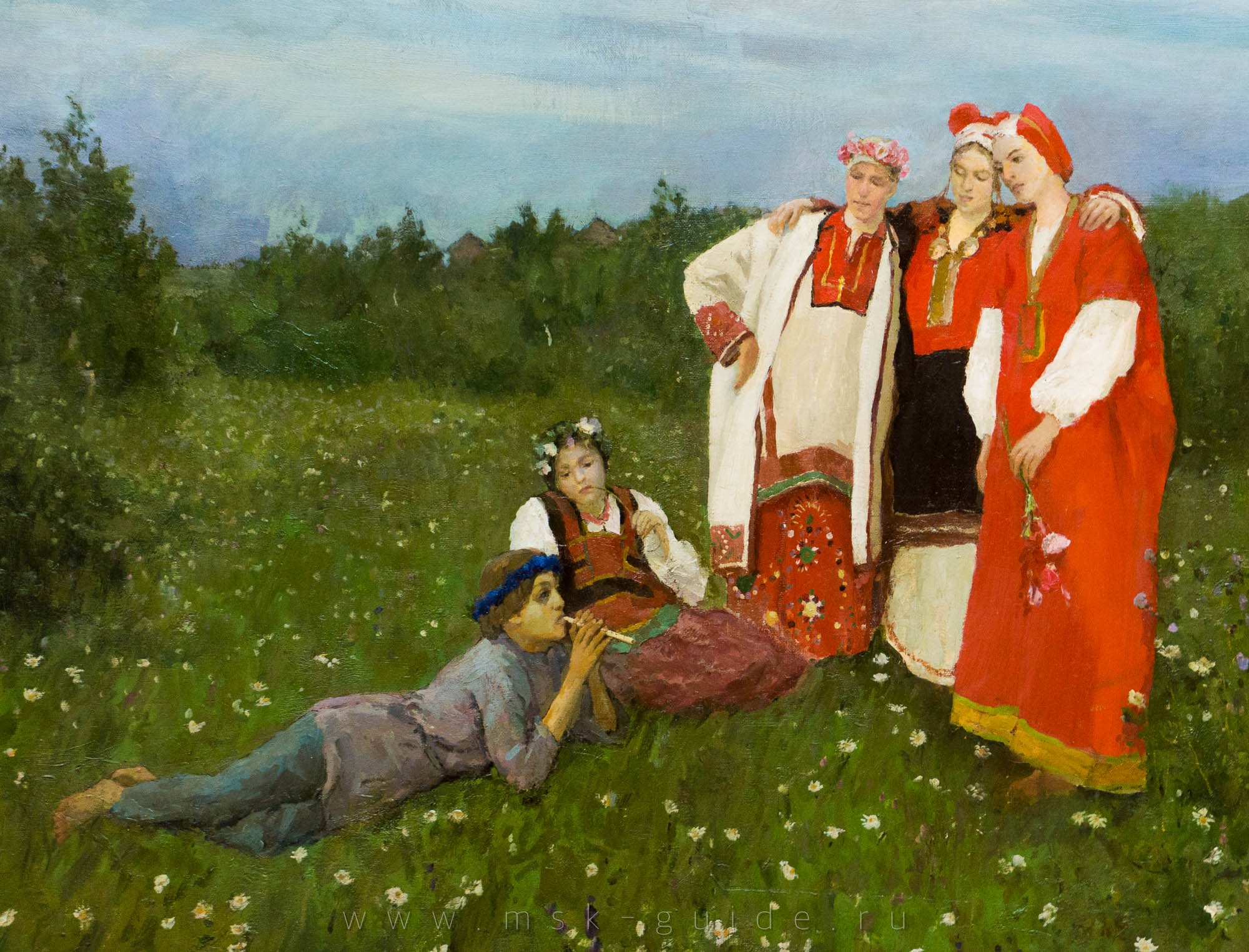 KOROVIN K. A. “NORTHERN IDYLL”, 1886