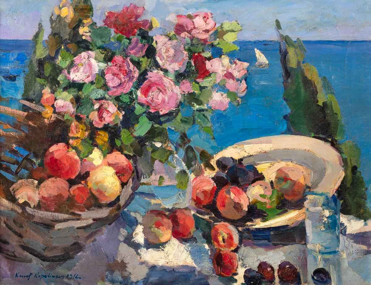 KOROVIN K. A. “ROSES AND FRUITS”, 1916